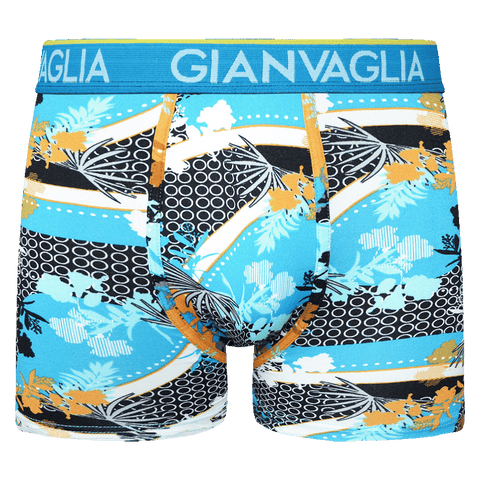 GIANVAGLIA® Deluxe Heren Katoenen Boxershort met print 5-Pack GVG-5069