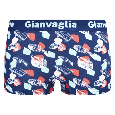 GIANVAGLIA® Katoenen dames boxershorts met print 5-Pack