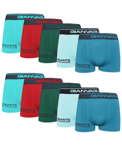 GIANVAGLIA® Deluxe Heren XL /XXL Microfiber Boxershort 5-pack 9703