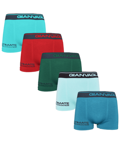 GIANVAGLIA® Deluxe Heren XL /XXL Microfiber Boxershort 5-pack 9703