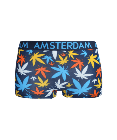 Katoenen Dames Boxershort met wietprint 5-pack 8034