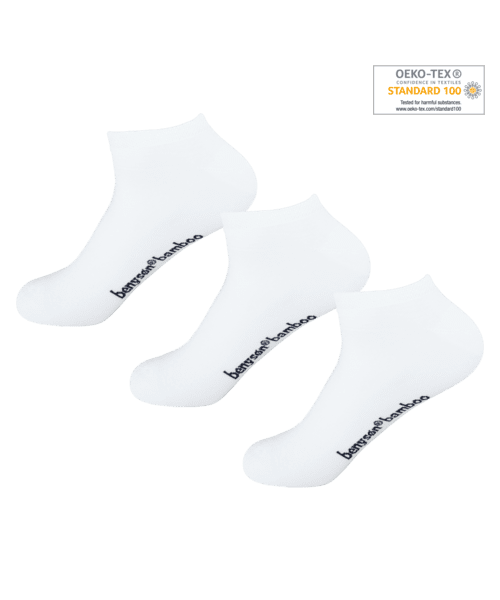 BENYSØN® Naadloze Bamboe Enkelsokken 3-pack BENY-5002 Unisex