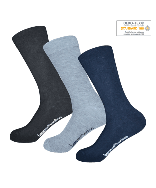 BENYSØN® Naadloze Bamboe Sokken 3-pack BENY-1003 Unisex