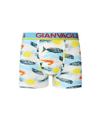 GIANVAGLIA® Deluxe Katoenen Heren Boxershort met print 5-pack GVG-5062